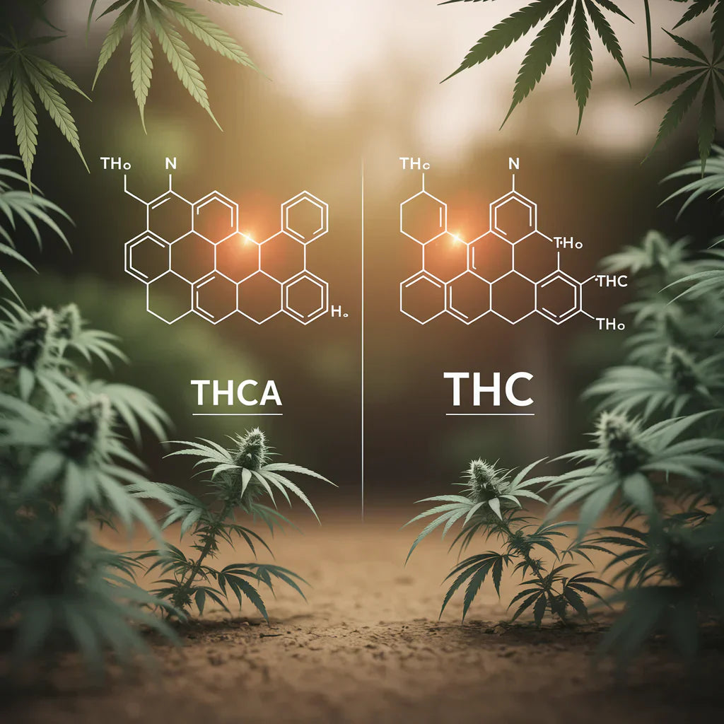 How THCA is Different from THC and CBD